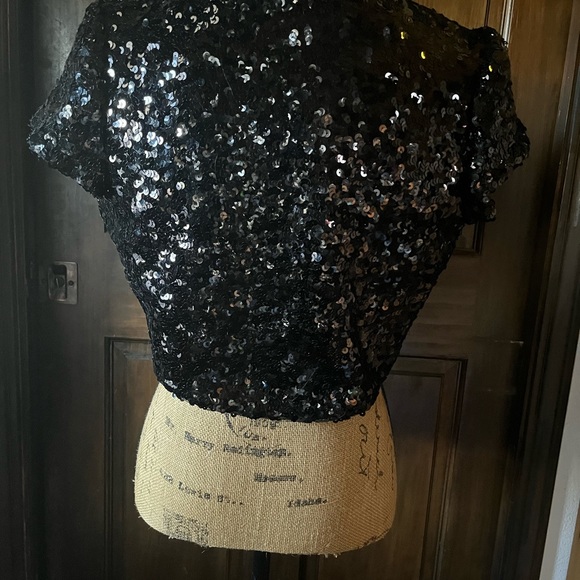 Fully Lined Sequined Jacket - Picture 5 of 10